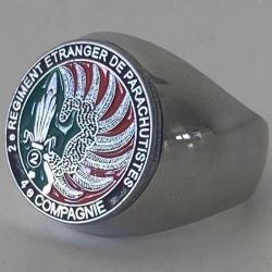 1 bague  légion étrangère  2 REP 4cie parachutiste ,foreign legion,fremdenlegion,militaire