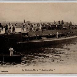 CPA - Marine Militaire - Le Croiseur-Marin " Gustave - Zede " - N°3968
