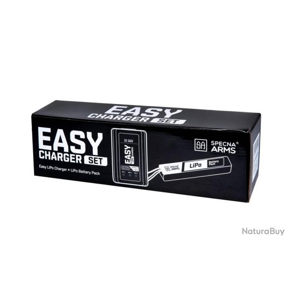 Pack Batterie LiPo 11,1v 1000 mAh & Chargeur lipo (Specna)