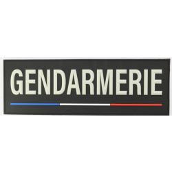Bandeau gendarmerie nouveau gilet : 28 x 10 cm