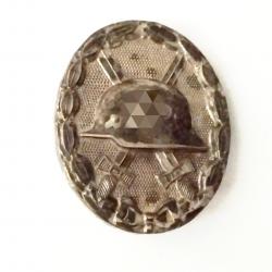 Insigne des blessés WH argent - poinçonné 30 WW2 - ORIGINAL