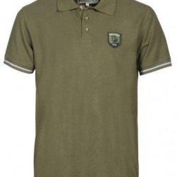 Polo manches courtes brodé sanglier PERCUSSION  -XXL