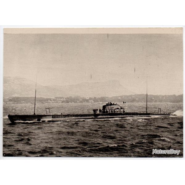 CPA - Marine Militaire - Le Sous - Marin de 1er Classe " REQUIN " de 1100 tonnes - N3973