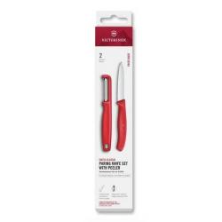Set 2 pièces Victorinox Swissclassic rouge 6.7111.21C1