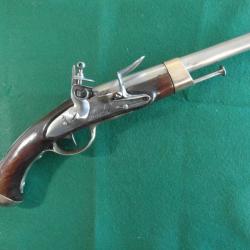 Superbe pistolet de marine modèle 1786 deuxième modèle Dde la Manufacture Nle de Tulle