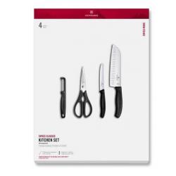 Set de cuisine 4 pièces Victorinox SwissClassic noir 6.7133.41G