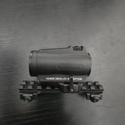 Holosun hs404R avec montage a rail pour blaser
