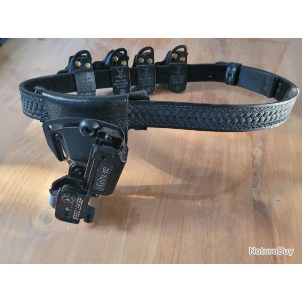 Holster GilmoreSpeed Leader avec 4 port chargeur.