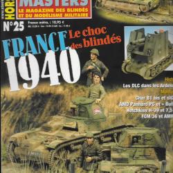 revue STEEL MASTERS HORS SERIE N° 25 FRANCE 1940