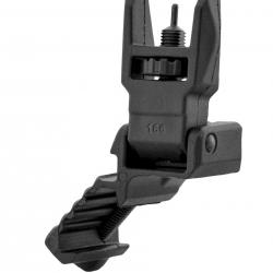 Organes de visée haute flip-up incliné à 45° DLG TACTICAL pour AR15