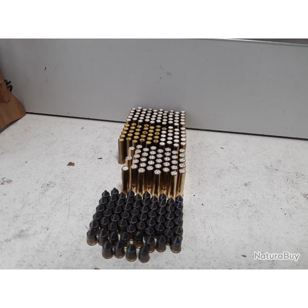 Lot de 202 cartouches/ balles cal.9mm flobert