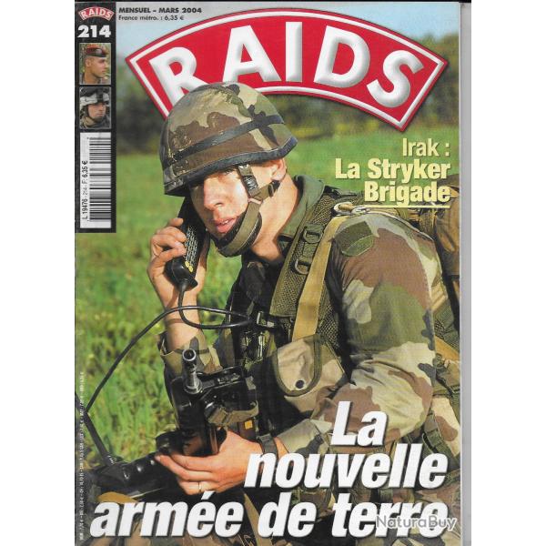 revue militaire RAIDS N214