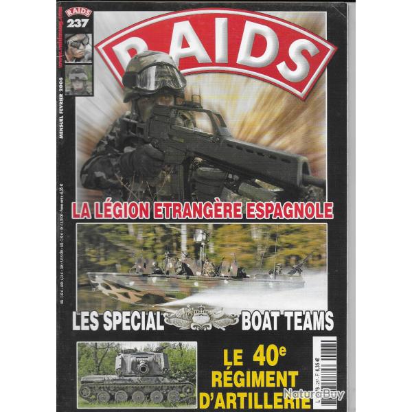 revue militaire RAIDS N237