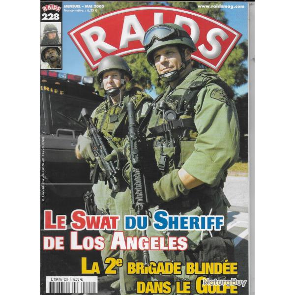 revue militaire RAIDS N228