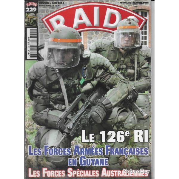 revue militaire RAIDS N229
