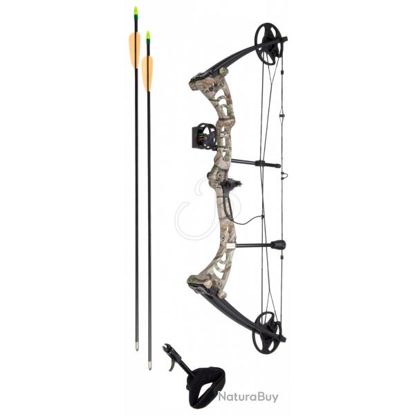 BOOSTER - ARC COMPOUND F1 RTS BK 19-29" 55# RH - CAMOUFLAGE
