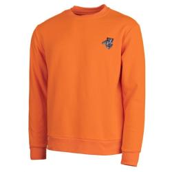Sweat Treeland Orange Broderie Sanglier Taille S - Somlys