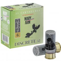 Cartouches Mary-Arm subsoniques - Cal. 12/67 N°9 bte de 25