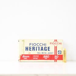1 Boite de 50 munitions Fiocchi 8mm Lebel