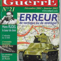 revue HISTOIRE DE GUERRE  N° 21