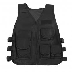 Gilet enfant WGS noir - S