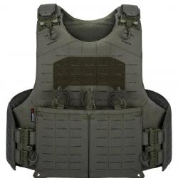 Gilet Viper Shield 360 YAKEDA laser PALS - Vert