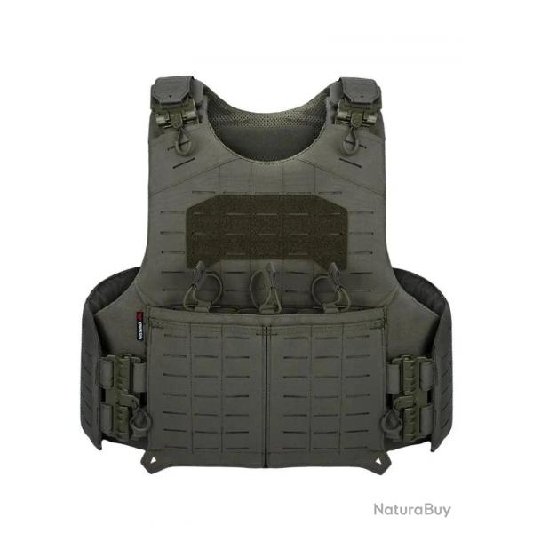 Gilet Viper Shield 360 YAKEDA laser PALS - Vert