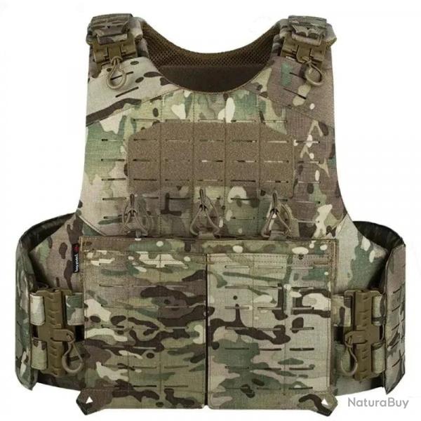 Gilet Viper Shield 360 YAKEDA laser PALS - Multicam