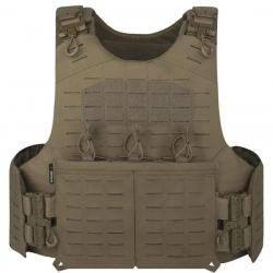 Gilet Viper Shield 360 YAKEDA laser PALS - Marron