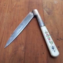 Trés Grand Couteau Corse VENDETTA 32,50 cm Manche en Rodhoide
