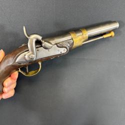 PISTOLET A PERCUSSION militaire Italie