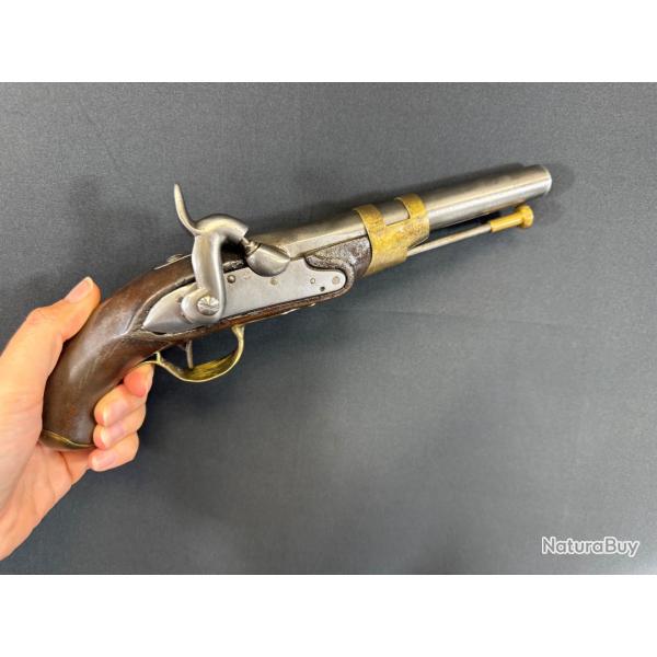 PISTOLET A PERCUSSION militaire Italie