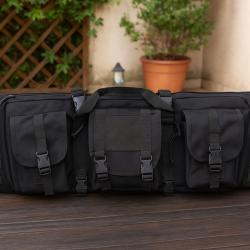 Étui / Housse / Sac Tactique Double Fusil (90 à 120cm) - Oxford 600D Imperméable, Rembourré