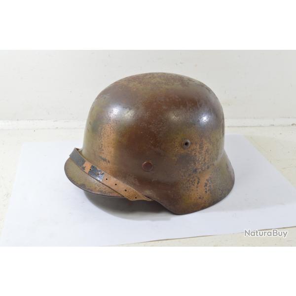 Casque Allemand WW2 camoufl