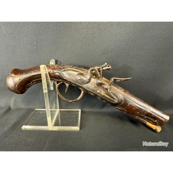 PISTOLET DE VOYAGE  SILEX