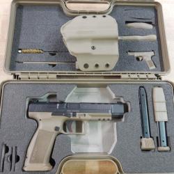 PISTOLET CANIK TP9 SFX FDE CAL 9X19 OCCASION PARFAIT ETAT