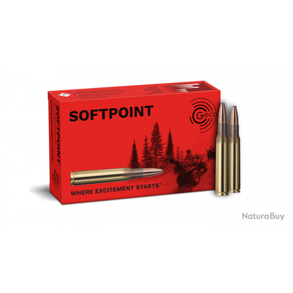 YAHOO Pack 60 MUNITIONS GECO CAL.30-06 Spr SOFT POINT 11G /170GR 3 boite ( 60 munitions )