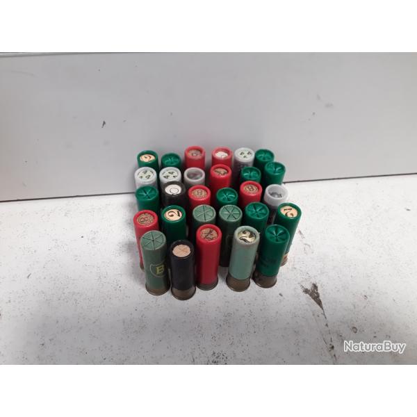 Lot de 29 cartouches cal.16
