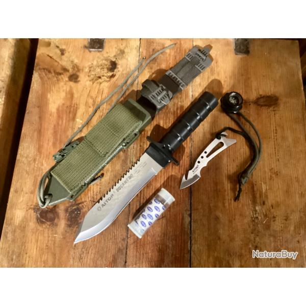 Couteau AITOR BUCANERO MIXTO COES survie