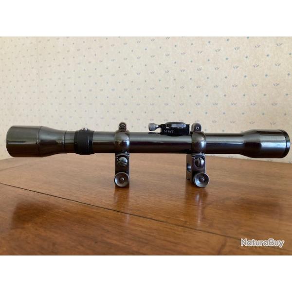 Lunette Dr. W. GERARD  " Landlicht 23 " 4 x avec montage DISKOP drivable pour rail de 11 mm