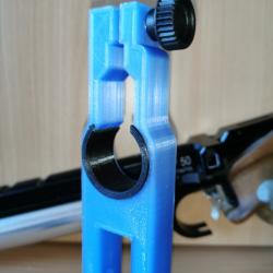 Support de test et de règlage pistolet 10m Universel + Adaptateur pour STEYR LP50-LP10-EVO10-MORINI