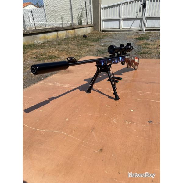 Carabine Rossi 8122 calibre 22lr drapeau USA