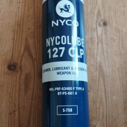 Spray NYOC LUBE 127 pour armesNettoie, lubrifie, protege - aerosol 250ml