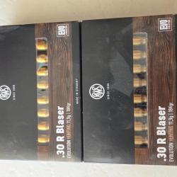 1 boite de 20 munition RWS blaser .30 R evolution 184g 11,9G