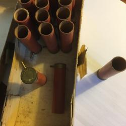 lot de douilles a broche carton, cal 24