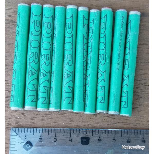 Lot de 10 ptards  friction  "pirat"