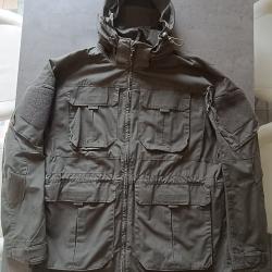 Veste longue FIGHTER vert olive a10 équipement comme neuve