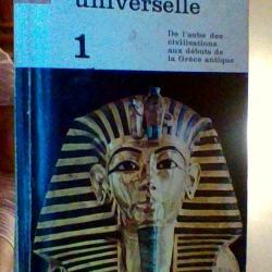 Histoire universelle tome 1 De l'aude des civilisations aux debuts de a Grece antique - Marabout -