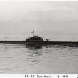CPA - Marine Militaire - Sous - Marin " PALLAS "   N°3997