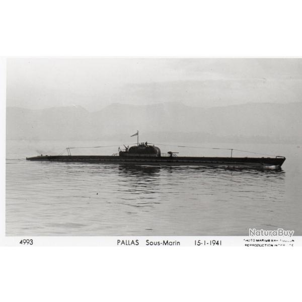 CPA - Marine Militaire - Sous - Marin " PALLAS "   N3997